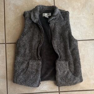 Wild Fable Gray Fleece Vest for Kids